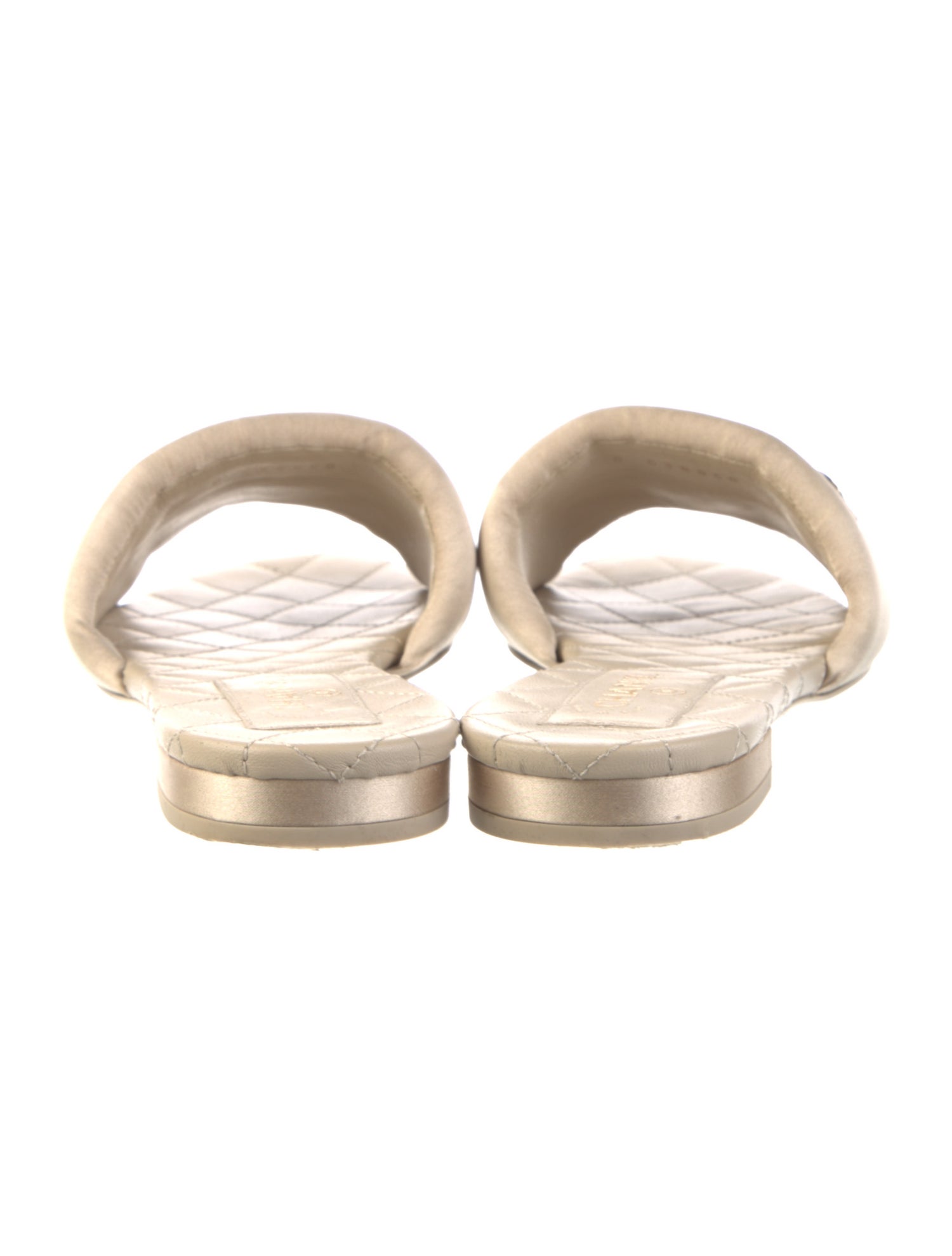 Chanel 2022 Interlocking CC Logo Slides